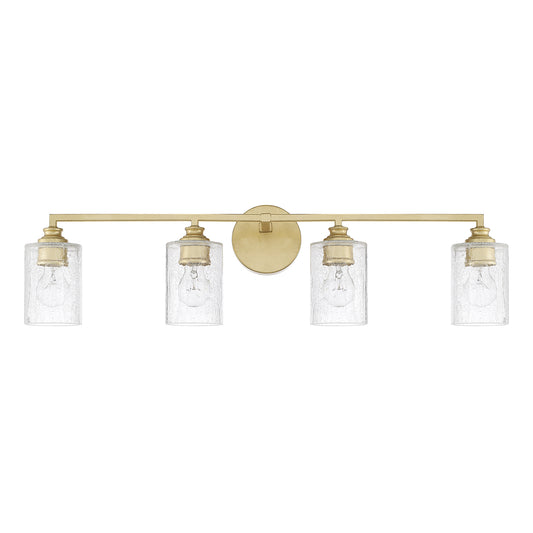 Capital Lighting - 120541CG-422 - Four Light Vanity - Milan - Capital Gold