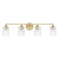 Capital Lighting - 120541CG-422 - Four Light Vanity - Milan - Capital Gold