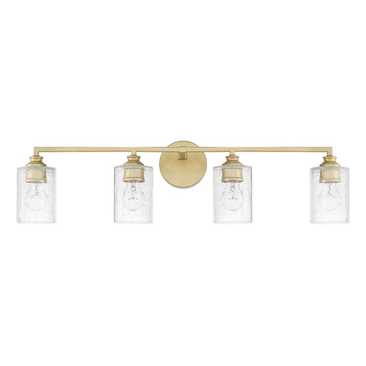 Capital Lighting - 120541CG-422 - Four Light Vanity - Milan - Capital Gold