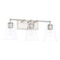 Capital Lighting - 121731BN-431 - Three Light Vanity - Murphy - Brushed Nickel