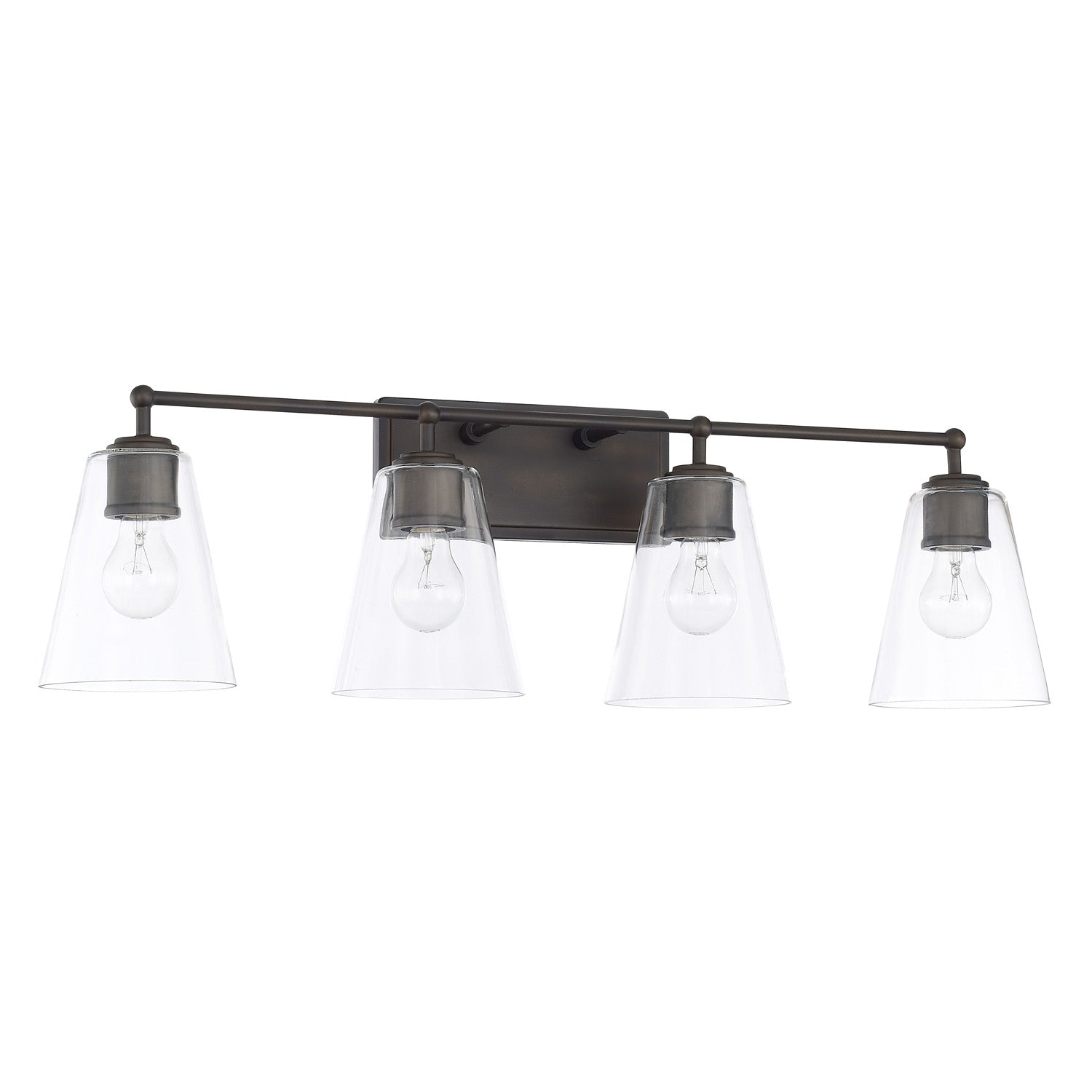 Capital Lighting - 121741OB-431 - Four Light Vanity - Murphy - Old Bronze