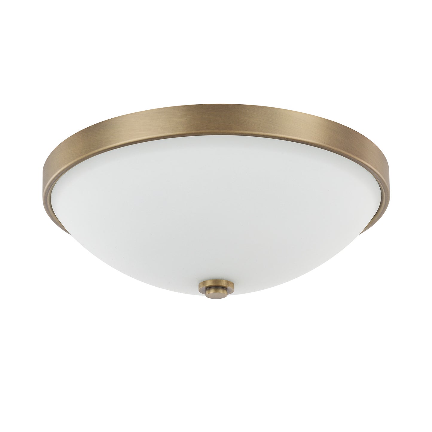 Capital Lighting - 2323AD-SW - Two Light Flush Mount - Perkins - Aged Brass