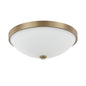 Capital Lighting - 2323AD-SW - Two Light Flush Mount - Perkins - Aged Brass