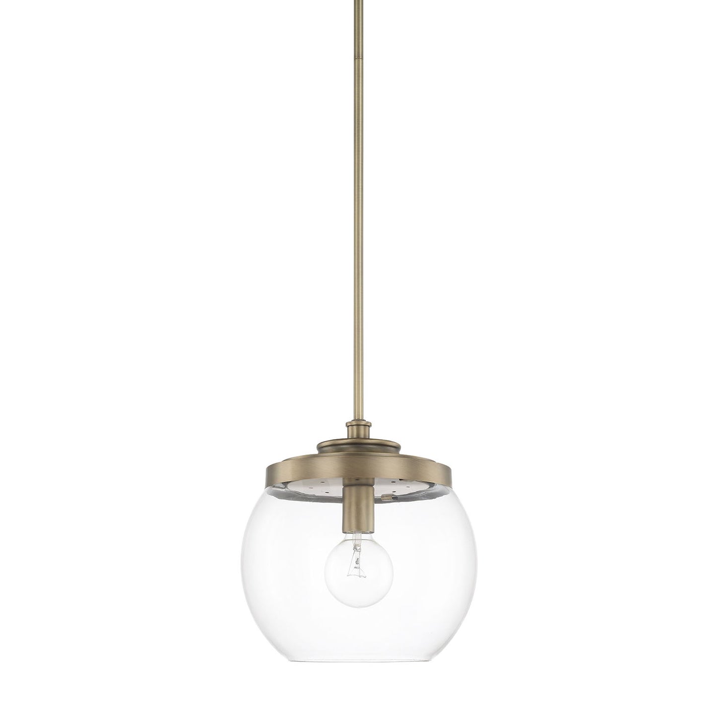 Capital Lighting - 321111AD - One Light Pendant - Mid Century - Aged Brass