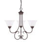 Capital Lighting - 3223BZ-220 - Three Light Chandelier - Hometown - Bronze