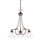 Capital Lighting - 3224BZ-220 - Three Light Chandelier - Hometown - Bronze