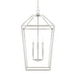 Capital Lighting - 522761BN - Six Light Foyer Pendant - Birch - Brushed Nickel