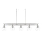 Capital Lighting - 821151PN-426 - Five Light Island Pendant - Mid Century - Polished Nickel