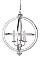 Craftmade - 40133-CH - Three Light Foyer Pendant - Berkeley - Chrome