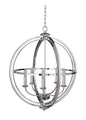 Craftmade - 40135-CH - Five Light Foyer Pendant - Berkeley - Chrome