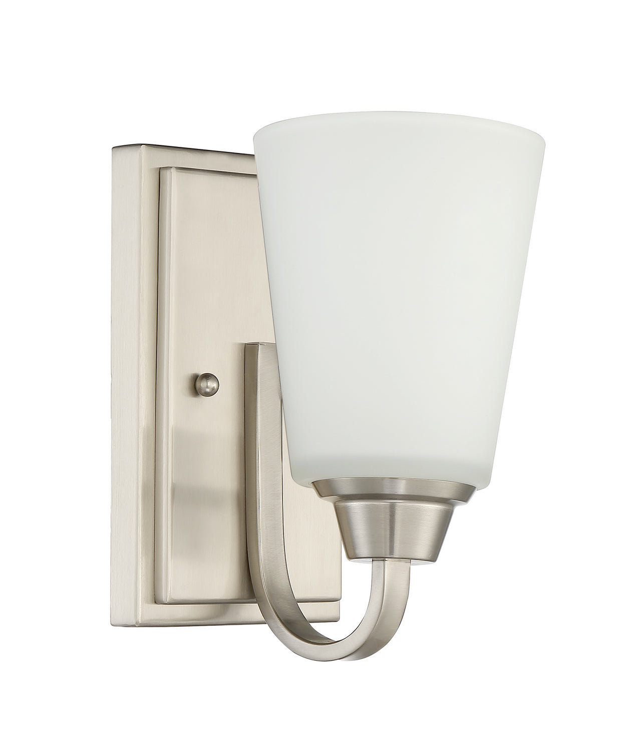 Craftmade - 41901-BNK - One Light Wall Sconce - Grace - Brushed Polished Nickel