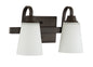 Craftmade - 41902-ESP - Two Light Vanity - Grace - Espresso