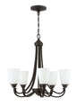 Craftmade - 41925-ESP - Five Light Chandelier - Grace - Espresso