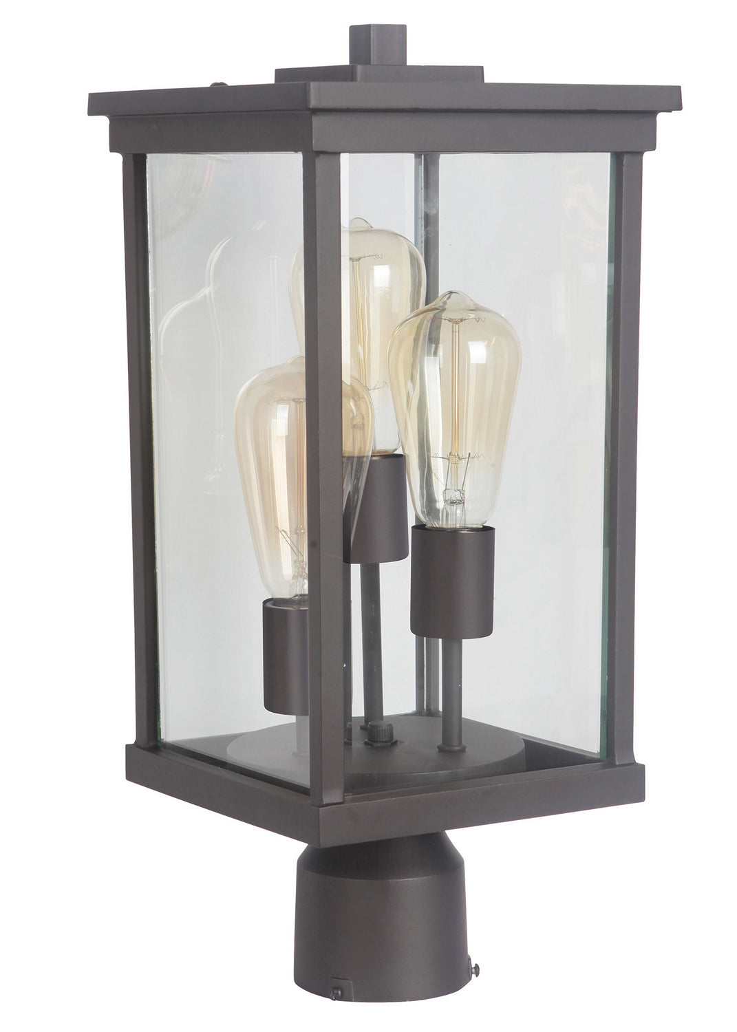 Craftmade - Z9725-OBO - Three Light Outdoor Post Mount - Riviera - Oiled Bronze (Outdoor)