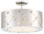 George Kovacs - P1032-077-L - LED Pendant (Convertible To Semi Flush) - Crowned - Chrome