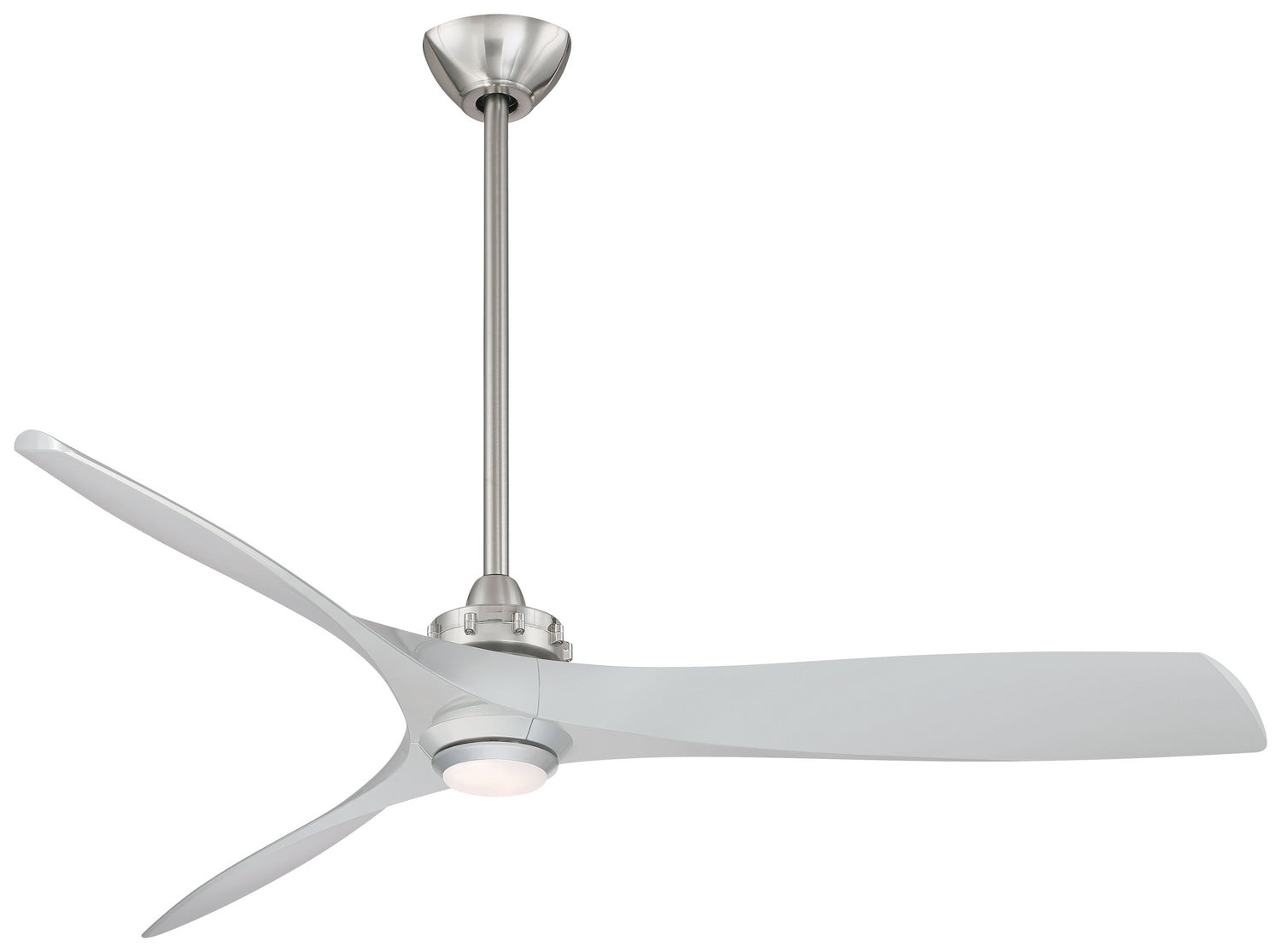 Minka Aire - F853L-BN/SL - 60"Ceiling Fan - Aviation Led - Brushed Nickel W/ Silver