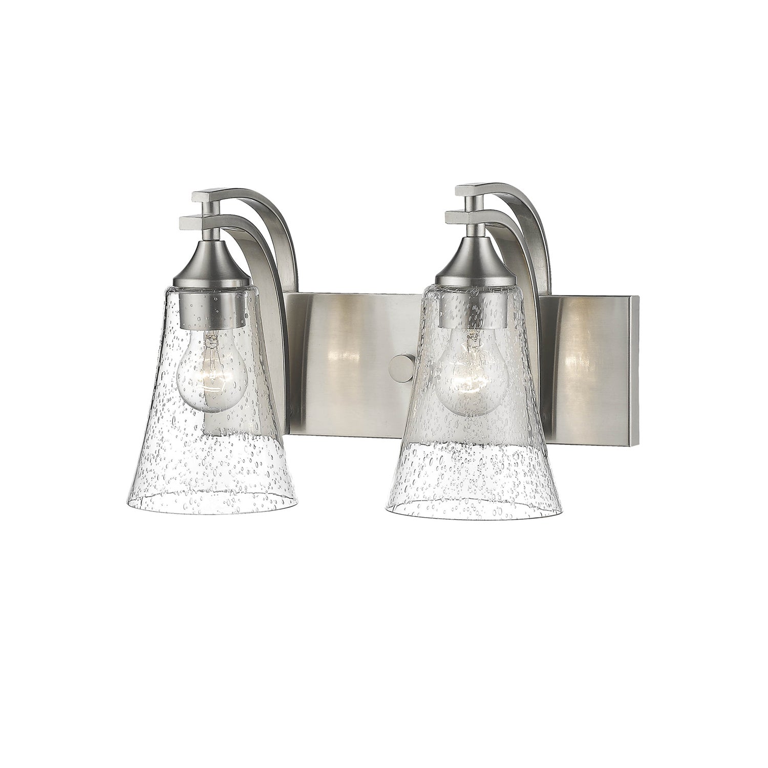 Millennium - 1492-SN - Two Light Vanity - Natalie - Satin Nickel