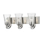 Millennium - 1493-SN - Three Light Vanity - Natalie - Satin Nickel