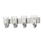 Millennium - 1494-SN - Four Light Vanity - Natalie - Satin Nickel