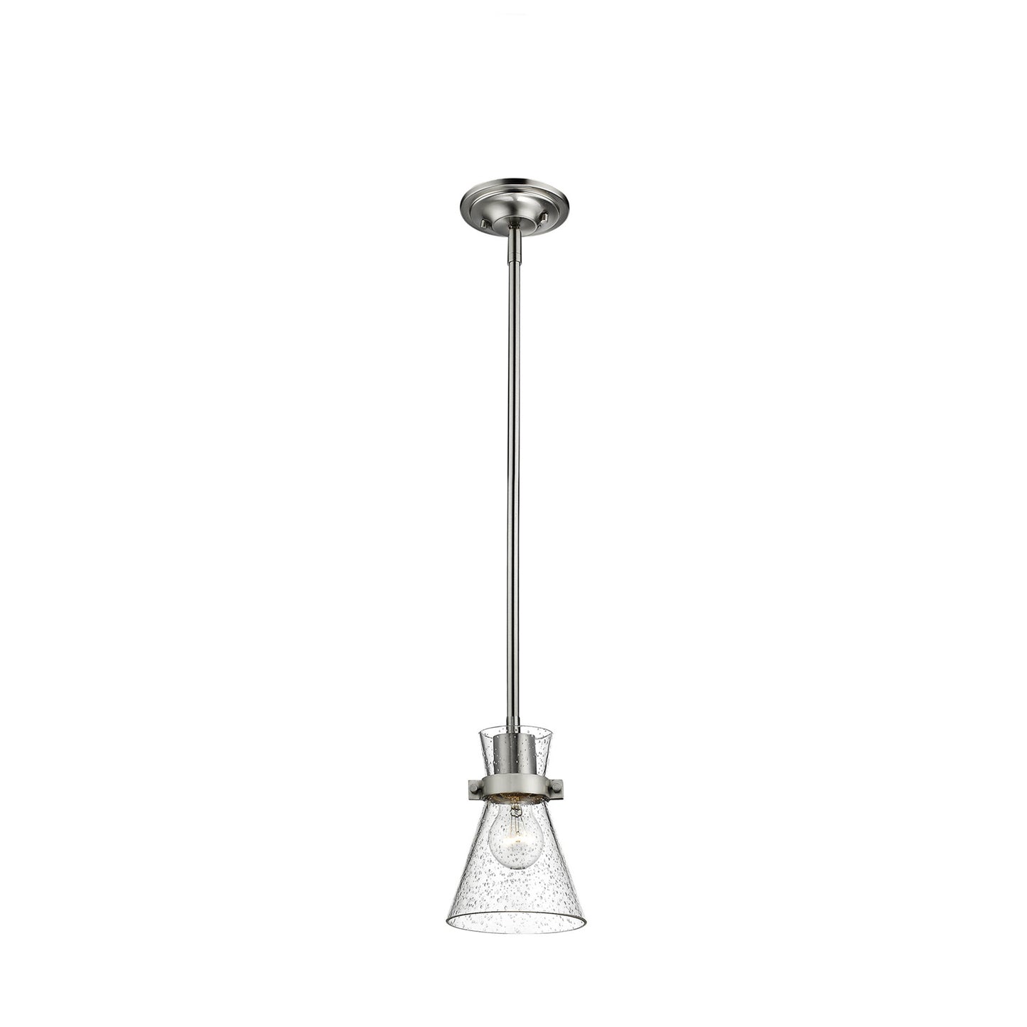 Millennium - 2321-BN - One Light Pendant - Layton - Brushed Nickel