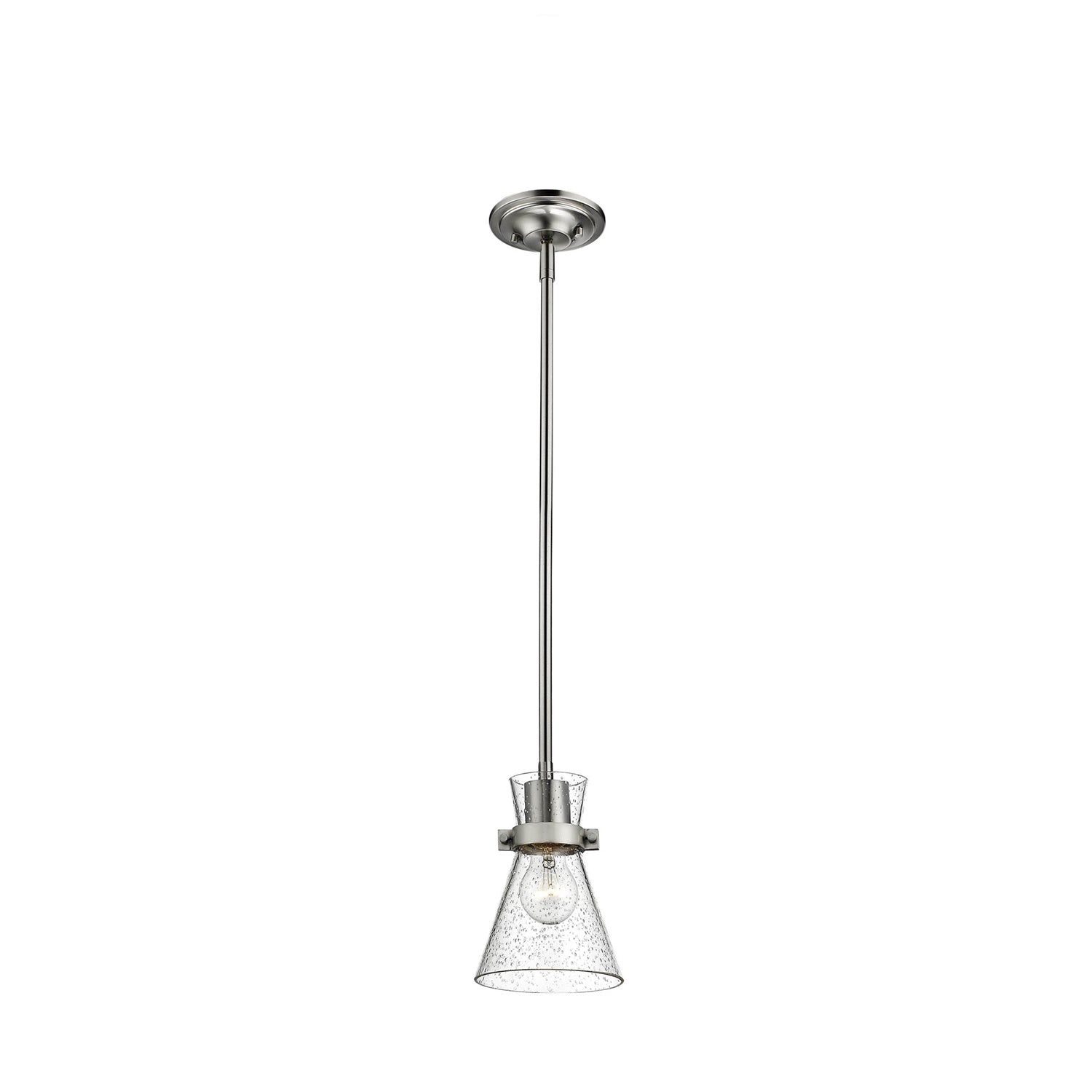 Millennium - 2321-BN - One Light Pendant - Layton - Brushed Nickel