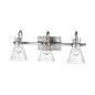 Millennium - 2333-BN - Three Light Vanity - Layton - Brushed Nickel