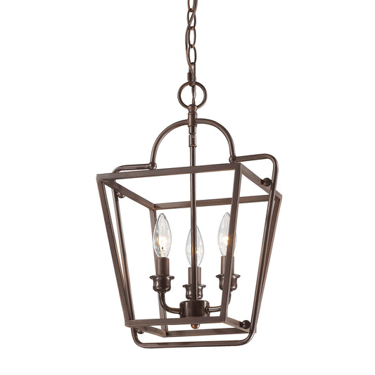 Millennium - 3236-RBZ - Three Light Pendant - Rubbed Bronze