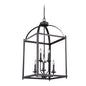 Vaxcel - P0220 - Six Light Pendant - Juliet - Architectural Bronze