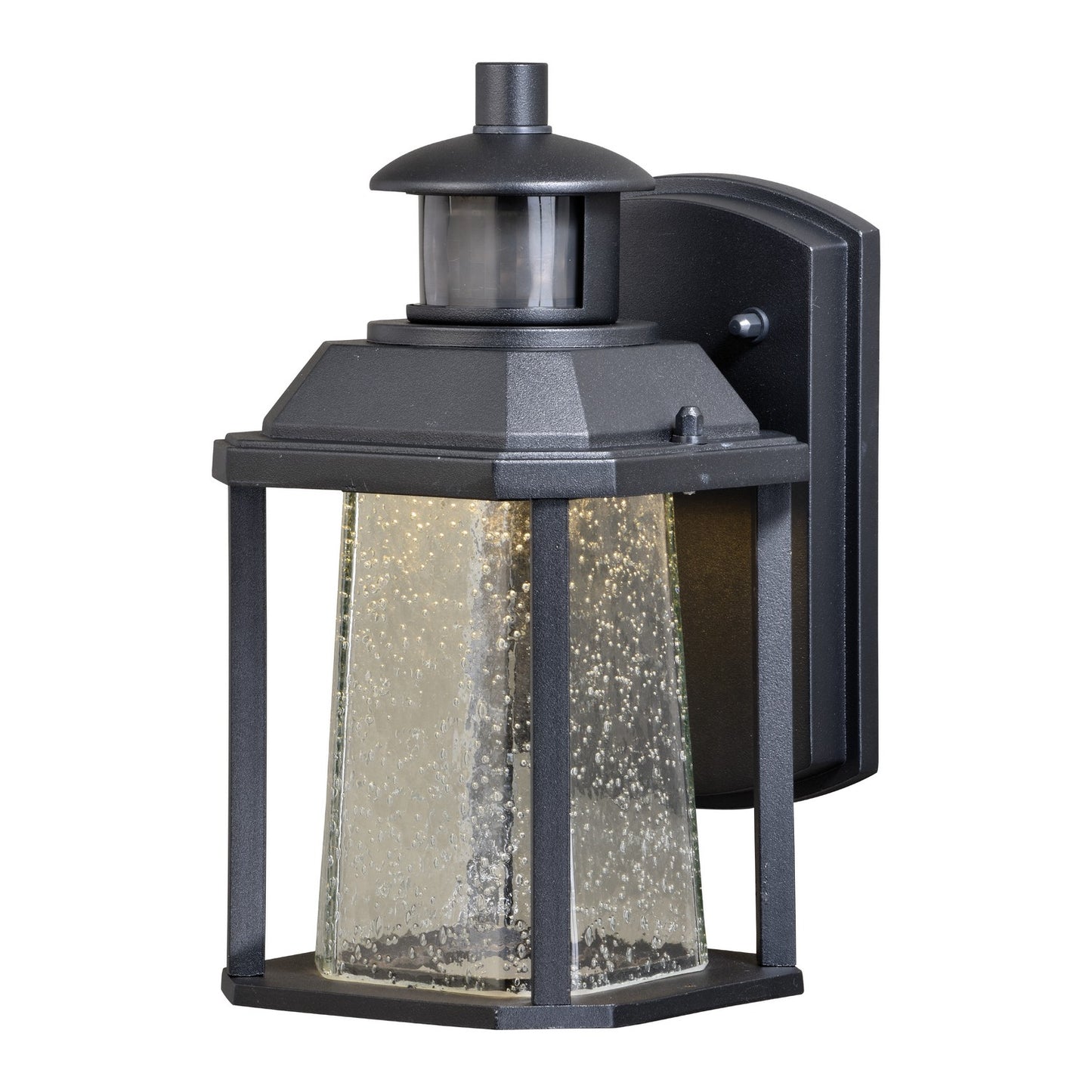 Vaxcel - T0321 - LED Motion Sensor Dusk to Dawn Outdoor Wall Light - Freeport - Textured Black