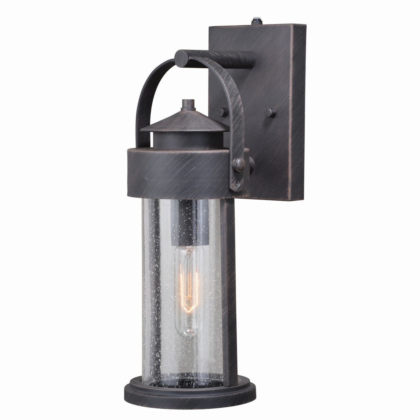Vaxcel - T0285 - One Light Outdoor Wall Mount - Cumberland - Rust Iron