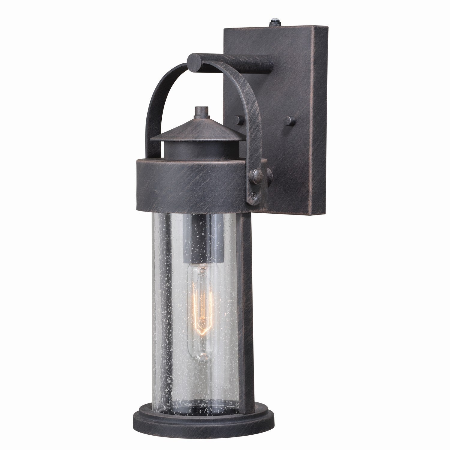 Vaxcel - T0285 - One Light Outdoor Wall Mount - Cumberland - Rust Iron