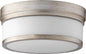 Quorum - 3509-12-60 - Two Light Ceiling Mount - Celeste - Aged Silver Leaf