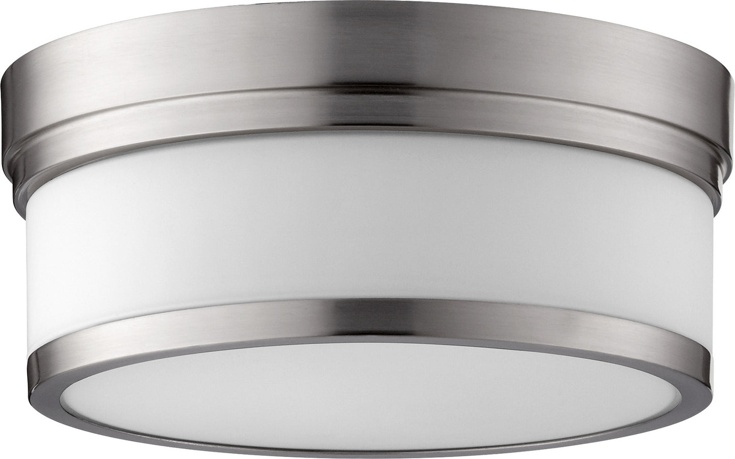 Quorum - 3509-12-65 - Two Light Ceiling Mount - Celeste - Satin Nickel