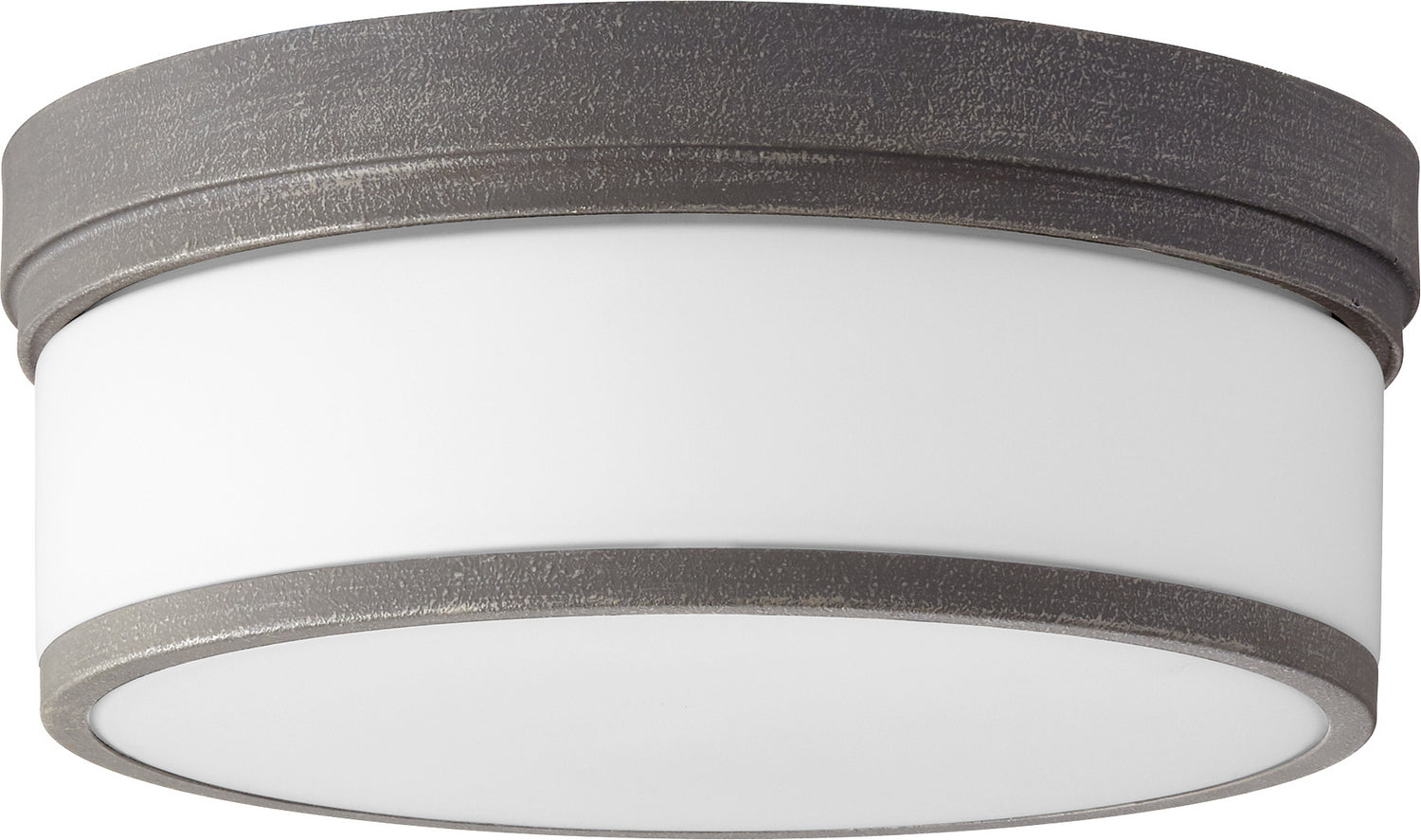 Quorum - 3509-14-17 - Three Light Ceiling Mount - Celeste - Zinc