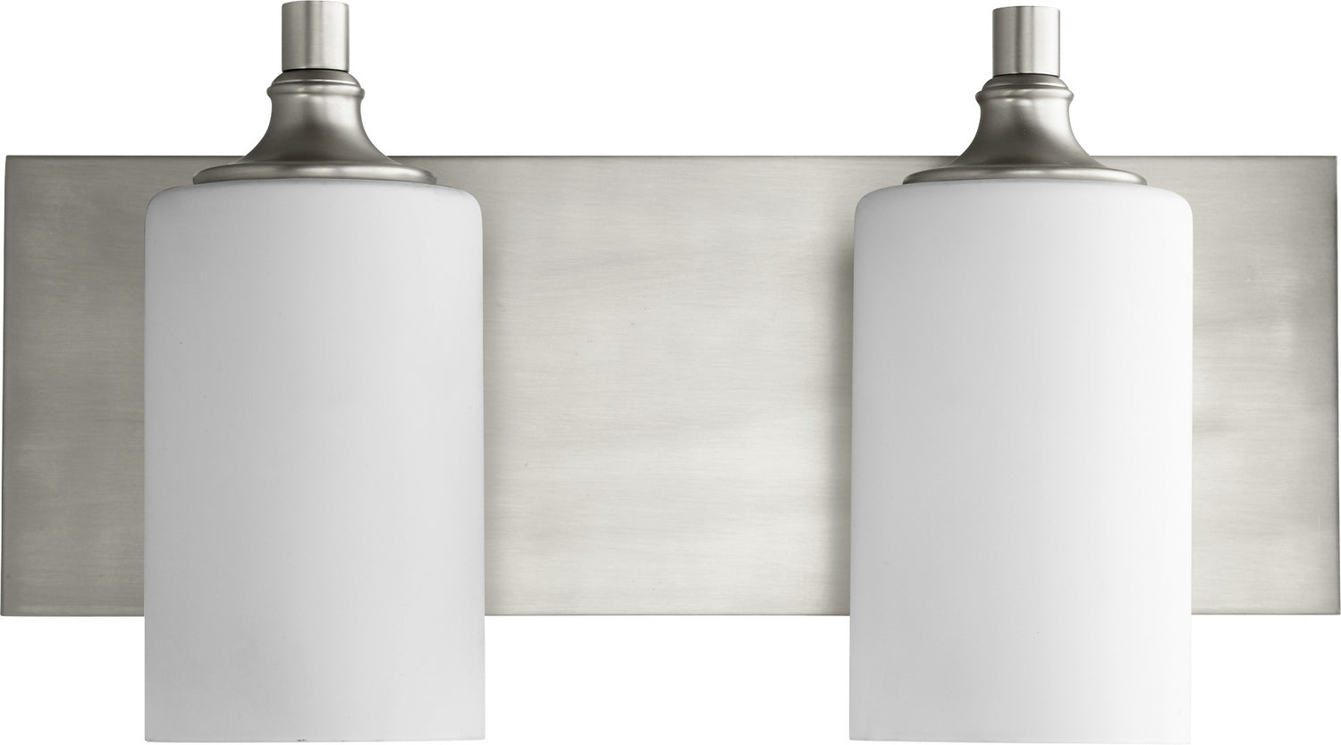 Quorum - 5009-2-65 - Two Light Vanity - Celeste - Satin Nickel