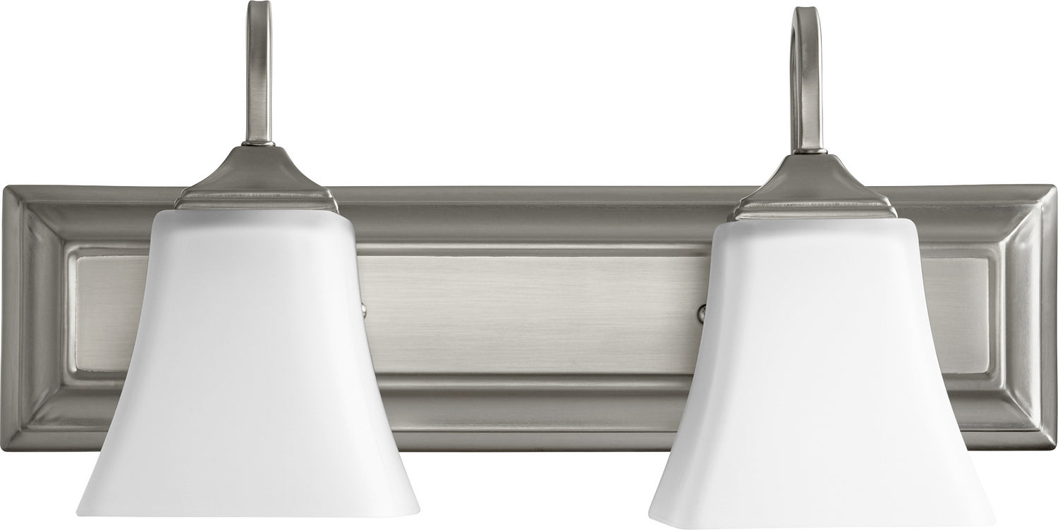 Quorum - 5104-2-65 - Two Light Vanity - 5104 Vanities - Satin Nickel