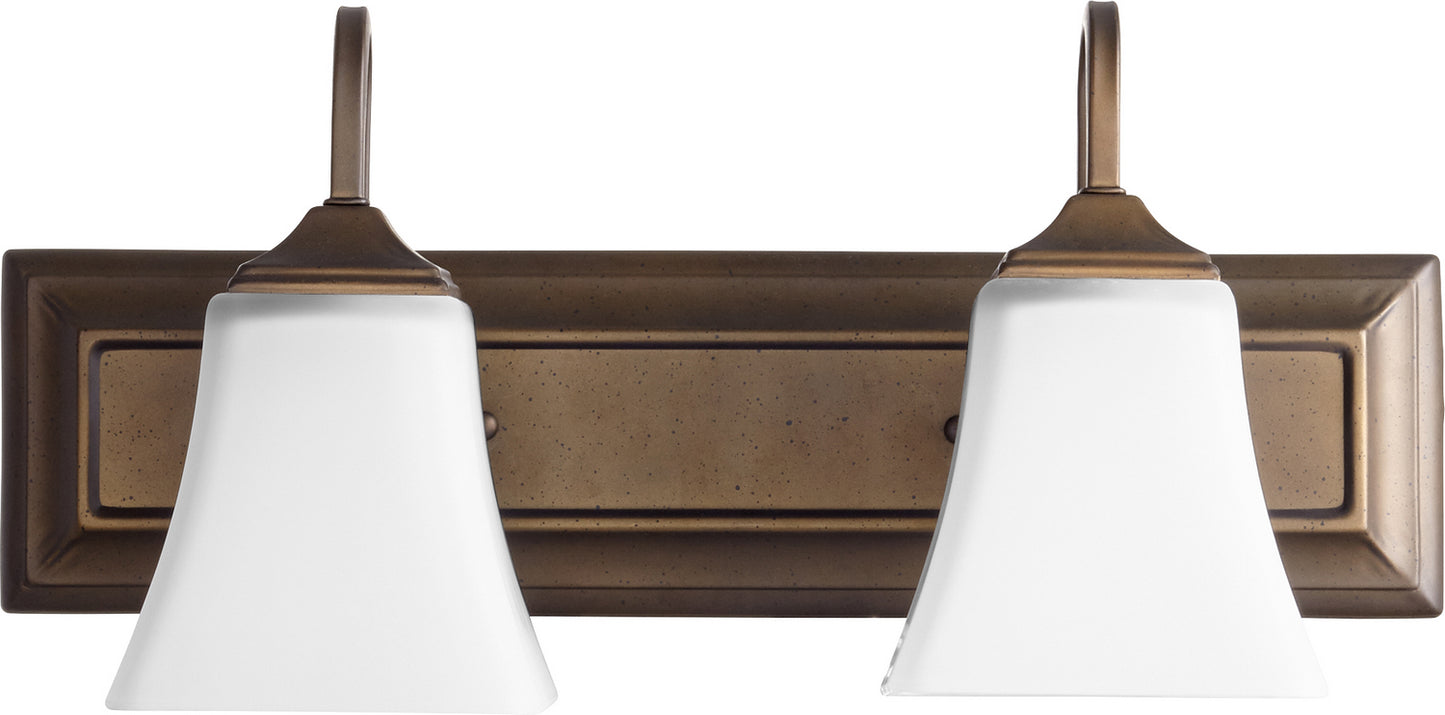 Quorum - 5104-2-86 - Two Light Vanity - 5104 Vanities - Oiled Bronze