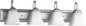 Quorum - 5104-4-65 - Four Light Vanity - 5104 Vanities - Satin Nickel