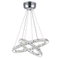 CWI Lighting - 5080P24ST-2R - LED Chandelier - Ring - Stainless Steel