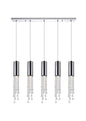 CWI Lighting - 5081P40C-RC - Five Light Pendant - Extended - Chrome