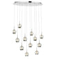 CWI Lighting - 5444P34C-O - LED Pendant - Perrier - Chrome
