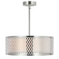 CWI Lighting - 5555P17SN - Three Light Chandelier - Mikayla - Satin Nickel