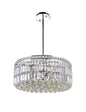 CWI Lighting - 8006P20C-R - Eight Light Chandelier - Colosseum - Chrome
