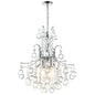 CWI Lighting - 8012P12C - Three Light Mini Chandelier - Princess - Chrome