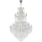 CWI Lighting - 8318P70C-84 (Clear)-A - 84 Light Chandelier - Maria Theresa - Chrome