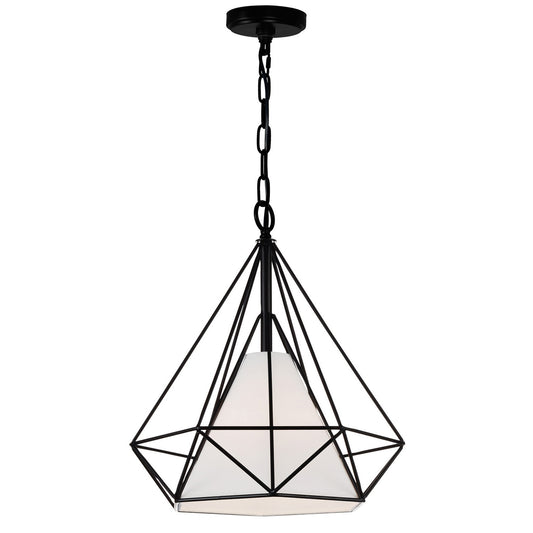 CWI Lighting - 9600P18-1-101 - One Light Pendant - Diamond - Black