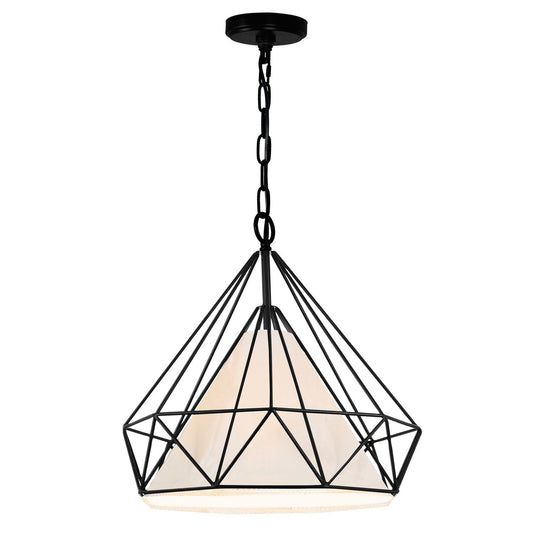 CWI Lighting - 9600P20-1-101 - One Light Pendant - Diamond - Black