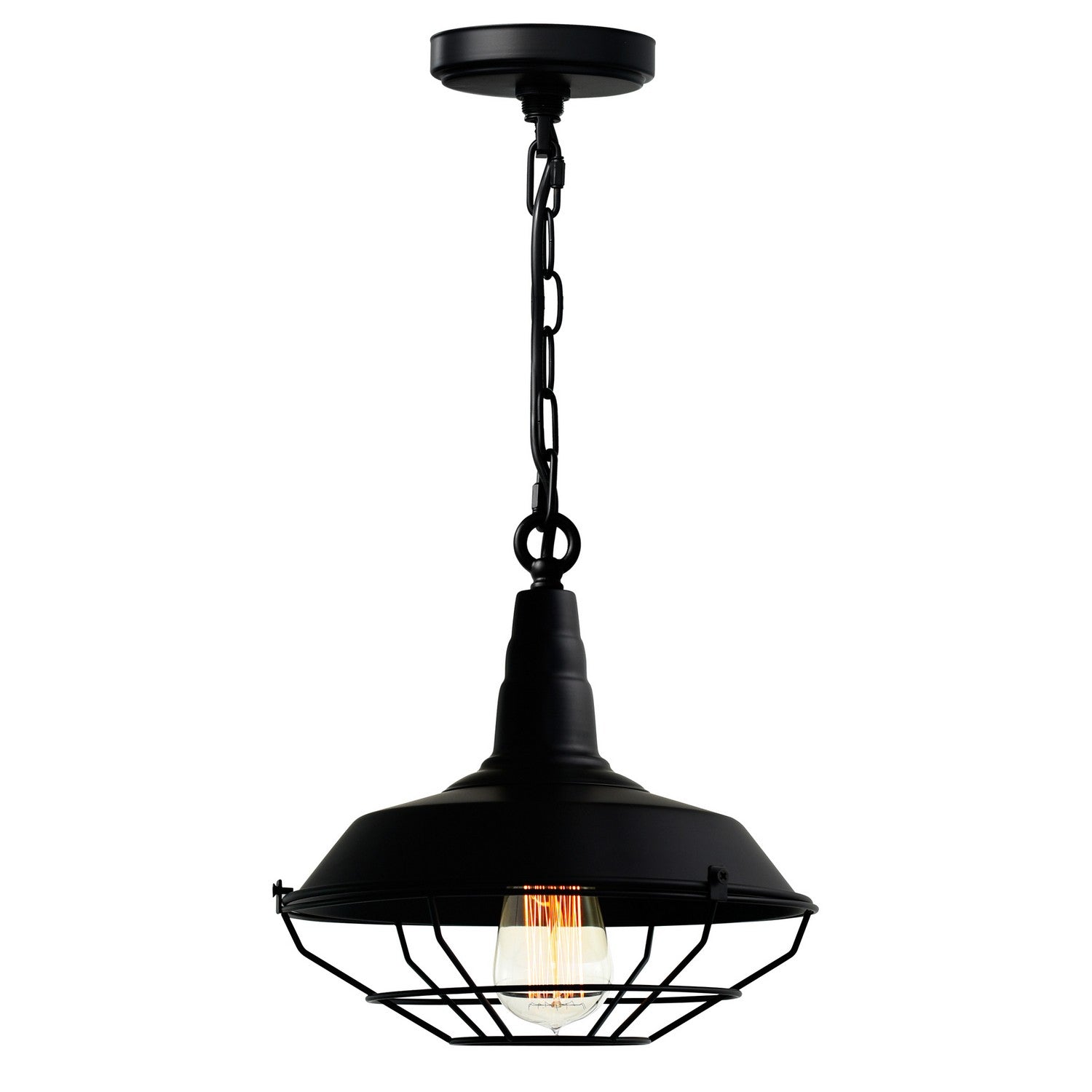 CWI Lighting - 9611P14-1-101 - One Light Mini Pendant - Morgan - Black