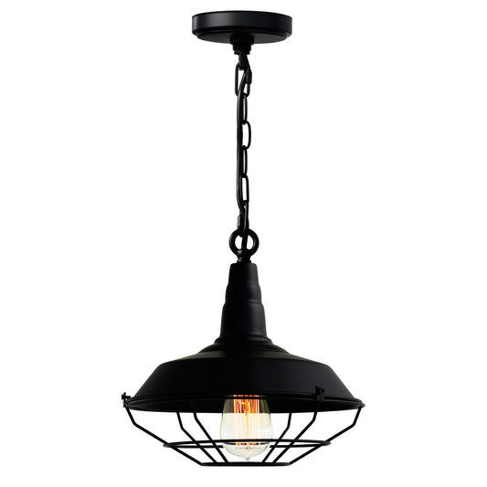 CWI Lighting - 9611P14-1-101 - One Light Mini Pendant - Morgan - Black