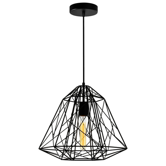 CWI Lighting - 9625P16-1-101 - One Light Pendant - Bagheera - Black